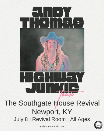 Andy Thomas (of Yarn and The Trongone Band) at The Southgate House Revival – Revival Room – Newport, KY