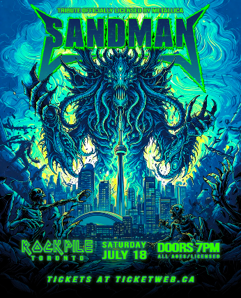 Sandman/ Tribute to Metallica at Rockpile Rock Bar – Toronto, Canada
