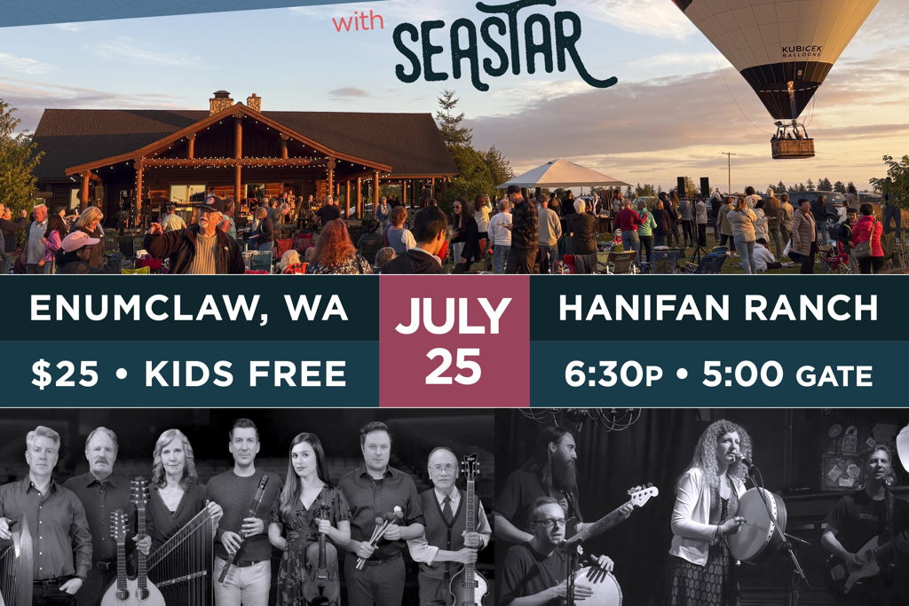 ERWILIAN with SeaStar — Annual Backyard Concert at – Bonney Lake, WA