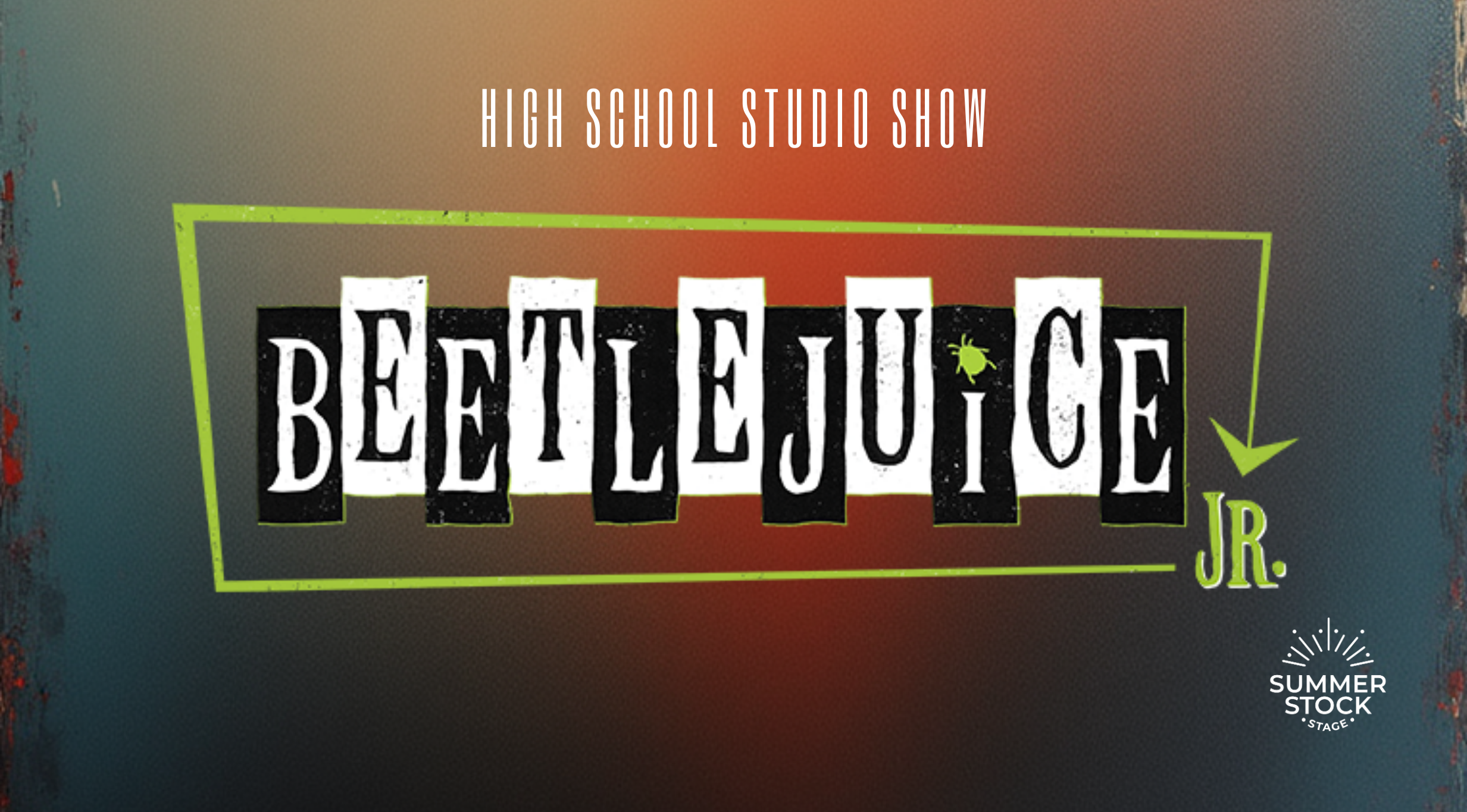 Summer Stock Stage: Beetlejuice, Jr. at Shelton Auditorium at Butler Arts Center – Indianapolis, IN