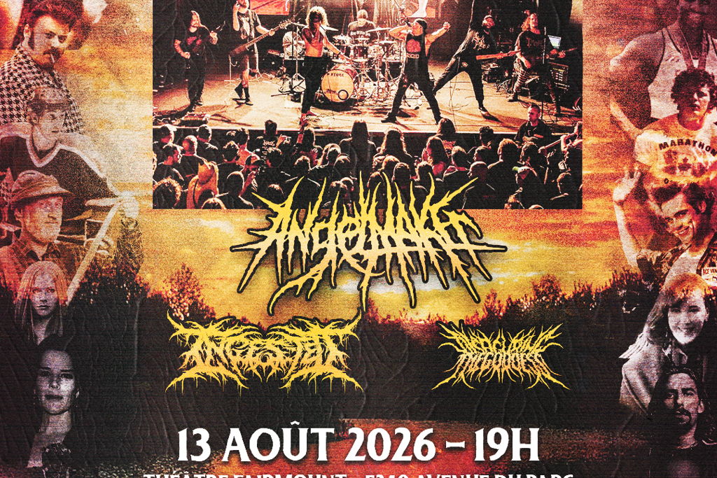 ANGELMAKER at Fairmount Theatre – Montreal, Canada