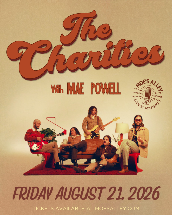Moe’s Alley Presents: The Charities w/ Mae Powell at Moe’s Alley – Santa Cruz, CA