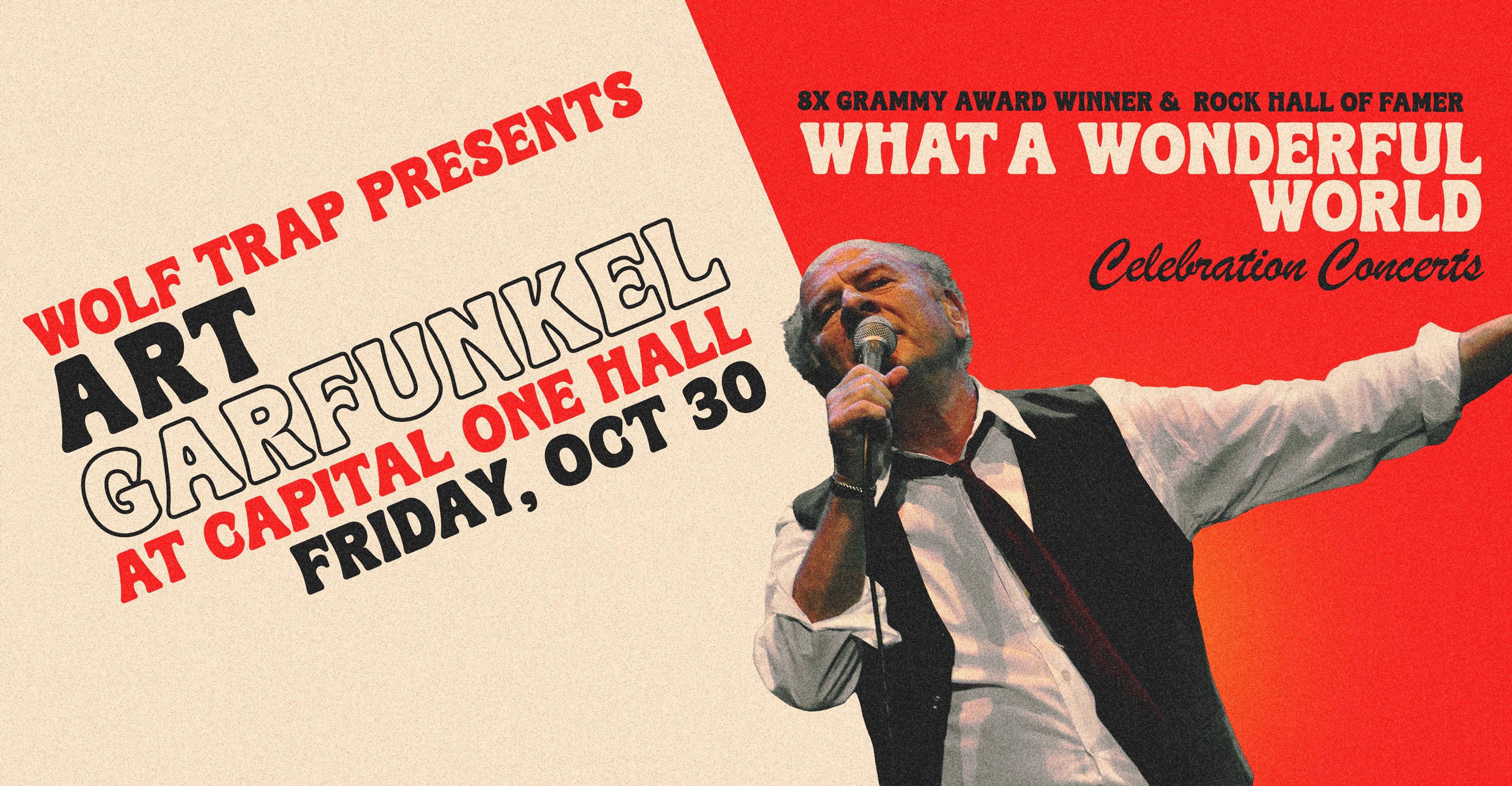 Art Garfunkel – What a Wonderful World Celebration Concerts at Capital One Hall – Tysons, VA
