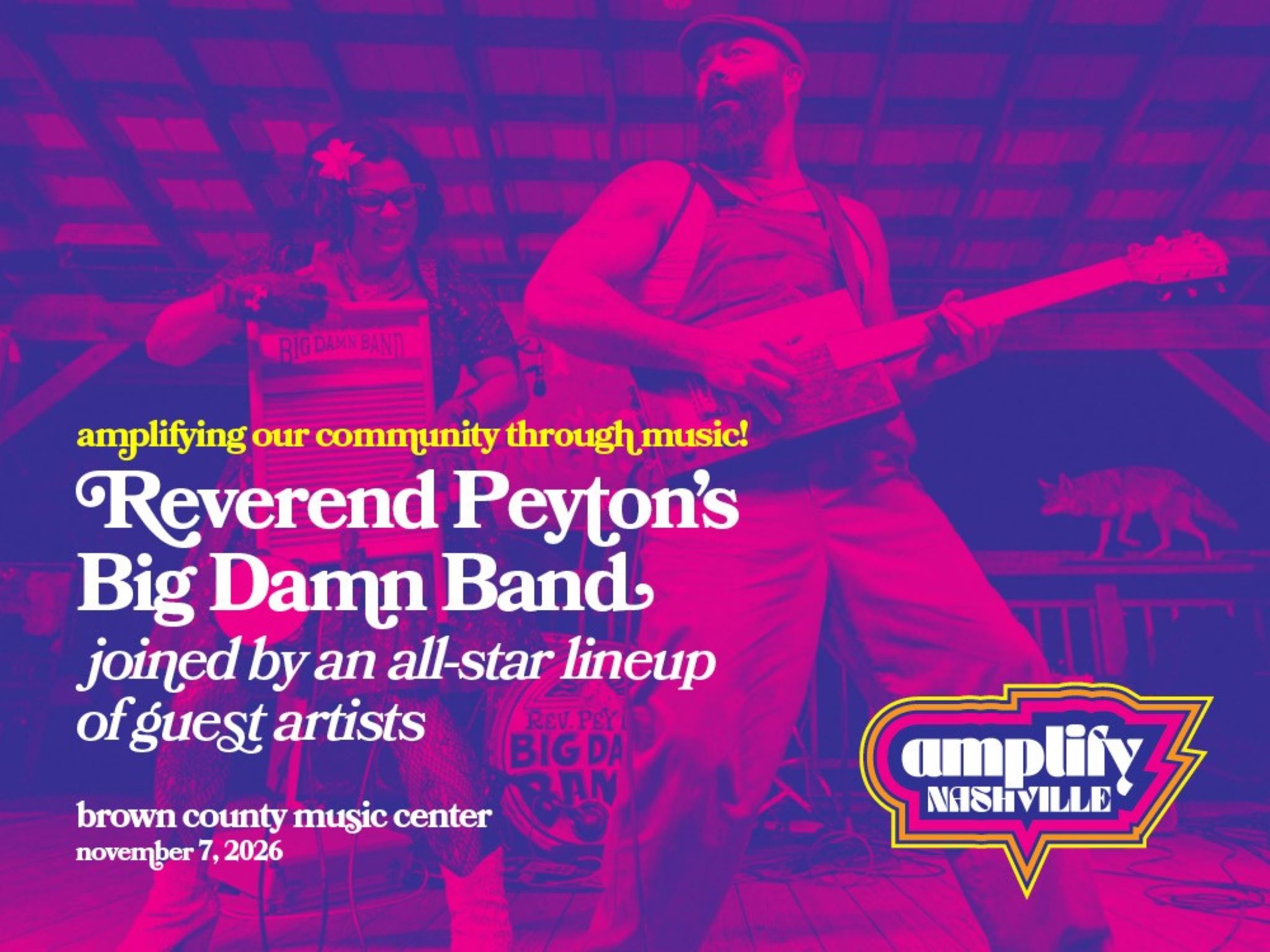 Amplify Nashville at Brown County Music Center – Nashville, IN